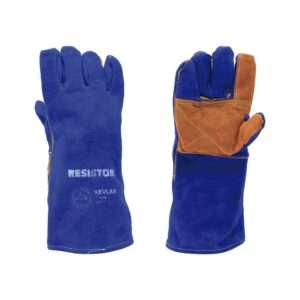 GUANTE SOLDADOR AZUL KEVLAR