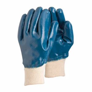 GUANTE NITRILO PUÑO TEJIDO STEELPRO CON REGISTRO ISP