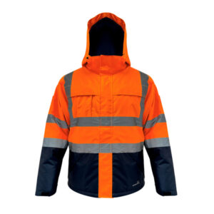 PARKA BICOLOR NARANJO-AZUL NEBRASKA CERTIFICADA SIBERIA